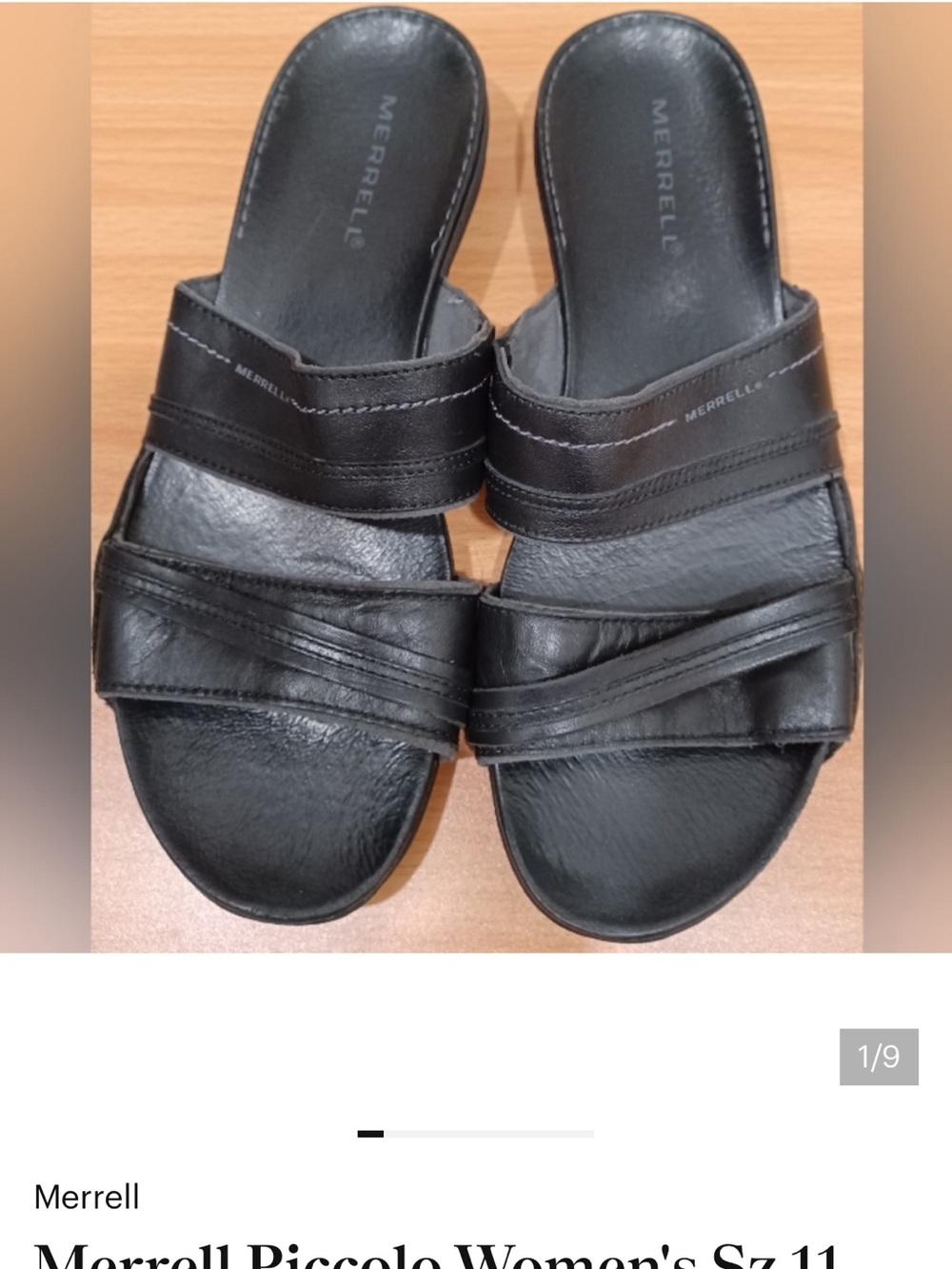 Merrell Piccolo Women's Sz 11 Slip On, Comfort, Quiet Luxury, Boho, Goth